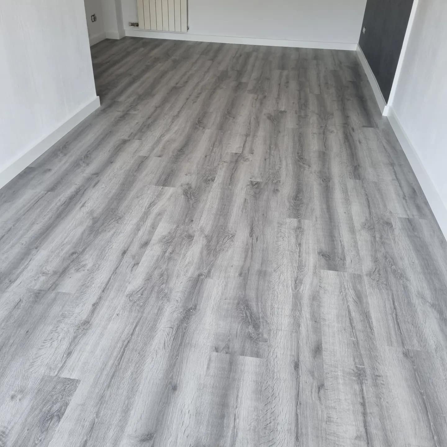 Parquet renovado, vista lateral